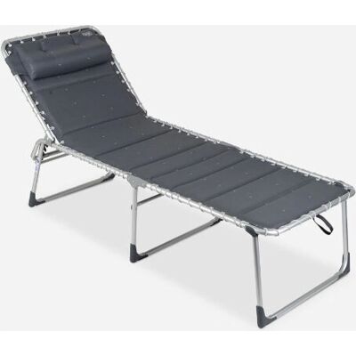Crespo lit de camping - Aluminium, Tissu, Pliant XL - Mobilier de camping - Publicité Crespo lit de camping - Aluminium, Tissu, Pliant XL - Mobilier de camping - Publicité