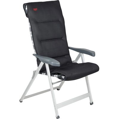 Crespo Air-Deluxe Camping chair - Air Deluxe, Black, Grey, 4 legs Crespo Air-Deluxe Camping chair - Air Deluxe, Black, Grey, 4 legs