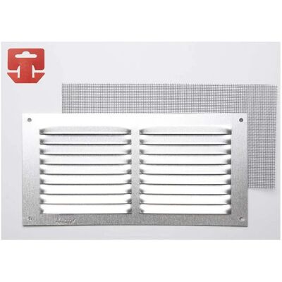 Fepre Moskitonetz Aluminium Chromed - 20 x 10 cm - Moskitonetz Fepre Moskitonetz Aluminium Chromed - 20 x 10 cm - Moskitonetz