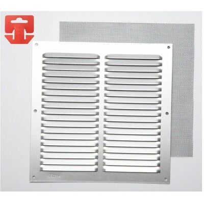 Filet moustiquaire en aluminium chromé Fepre 20x20 cm - Mosquito Net - Publicité Filet moustiquaire en aluminium chromé Fepre 20x20 cm - Mosquito Net - Publicité