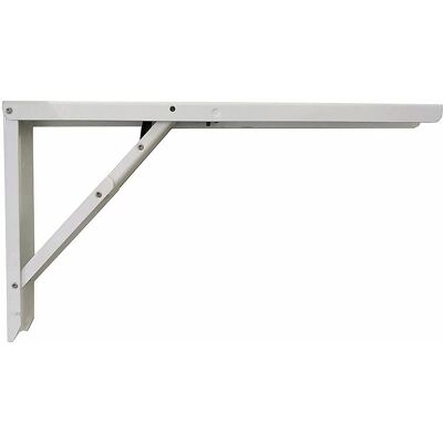 Escuadra Plegable de Acero Blanco Fepre - 30x52cm Escuadra Plegable de Acero Blanco Fepre - 30x52cm
