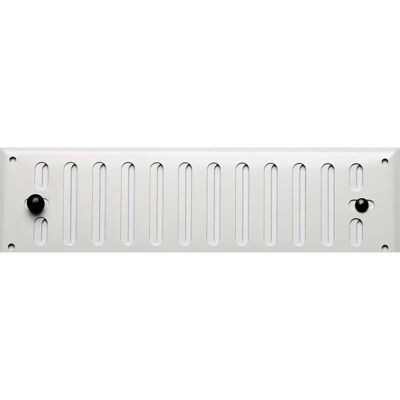 CENTRALE BRICO Aluminium Lüftungsgitter - Verstellbar, Innen/Außen CENTRALE BRICO Aluminium Lüftungsgitter - Verstellbar, Innen/Außen