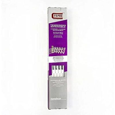 Bigbuy Home Wäscheleine Wand Ausziehbar Aluminium 100 x 70 x 23 cm - Wäscheständer Bigbuy Home Wäscheleine Wand Ausziehbar Aluminium 100 x 70 x 23 cm - Wäscheständer