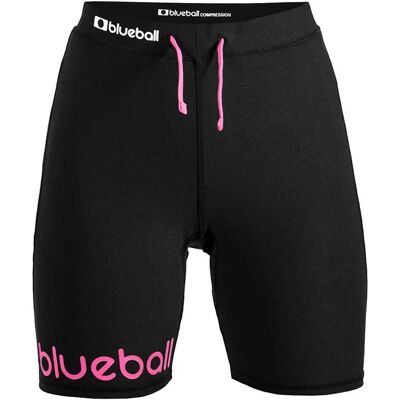 Shorts da corsa compressivi donna Blueball - Nero - 2XL Shorts da corsa compressivi donna Blueball - Nero - 2XL