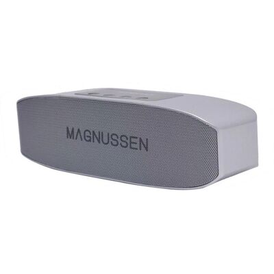 Haut-parleur Bluetooth Magnussen S3 - Gris - Audio portable compact - Publicité Haut-parleur Bluetooth Magnussen S3 - Gris - Audio portable compact - Publicité