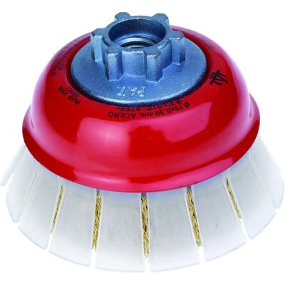 Spazzola a tazza dorata M14 JAZ - Ovale, 75mm, 0,30mm Spazzola a tazza dorata M14 JAZ - Ovale, 75mm, 0,30mm