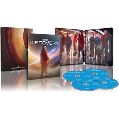 Star Trek Discovery Temporada 5 Steelbook - Blu-ray Star Trek Discovery Temporada 5 Steelbook - Blu-ray