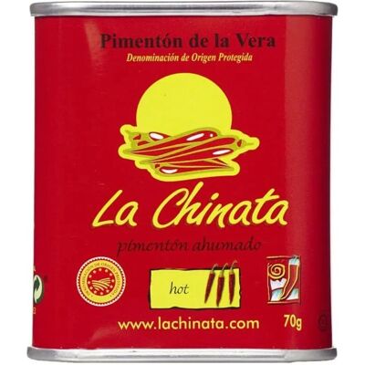 La Chinata 70g Pimentón fumé épicé - Épices - Publicité La Chinata 70g Pimentón fumé épicé - Épices - Publicité