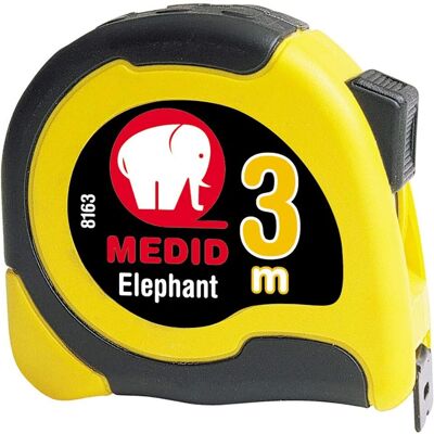 ELEPHANT 3m x 16mm Bimaterial Maßband - Flexometer ELEPHANT 3m x 16mm Bimaterial Maßband - Flexometer