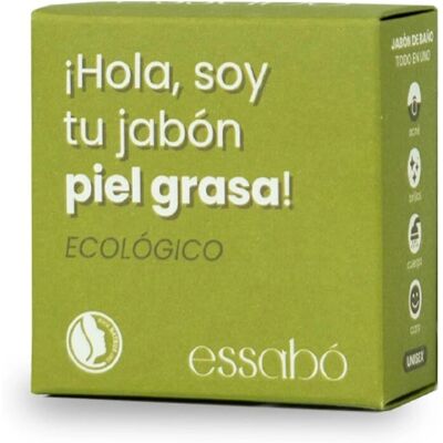Jabón de Arcilla Verde Essabo - Control de grasa y limpieza facial Jabón de Arcilla Verde Essabo - Control de grasa y limpieza facial