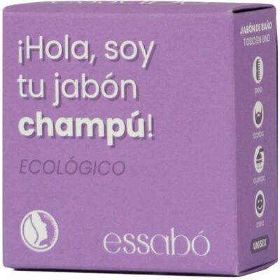 Champú ecológico de jojoba, argán, miel, leche y aloe vera - Essabó Champú ecológico de jojoba, argán, miel, leche y aloe vera - Essabó