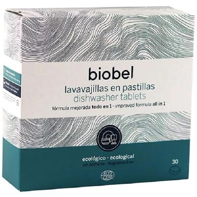 Pastillas de lavavajillas BioBel - Ecológicas, 30 unidades Pastillas de lavavajillas BioBel - Ecológicas, 30 unidades