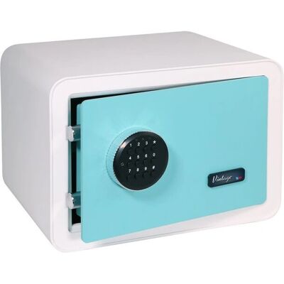 Btv Caja Fuerte Vintage 17 L - Diseño Retro y Seguridad Btv Caja Fuerte Vintage 17 L - Diseño Retro y Seguridad