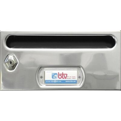 Btv 13506 Cassetta Postale In Acciaio Inox - Interno Btv 13506 Cassetta Postale In Acciaio Inox - Interno