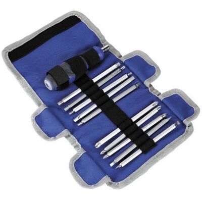 ALYCO - 119117 - Multi-bit - Piatto - set cacciaviti ALYCO - 119117 - Multi-bit - Piatto - set cacciaviti