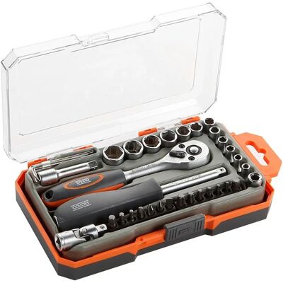 Alyco 35-Piece High-Quality Socket Wrench Set Alyco 35-Piece High-Quality Socket Wrench Set