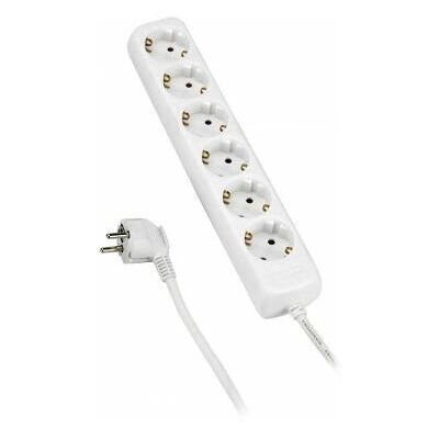 ALYCO Multiprise 6 Prises 1.4m Intérieur Blanc ALYCO Multiprise 6 Prises 1.4m Intérieur Blanc