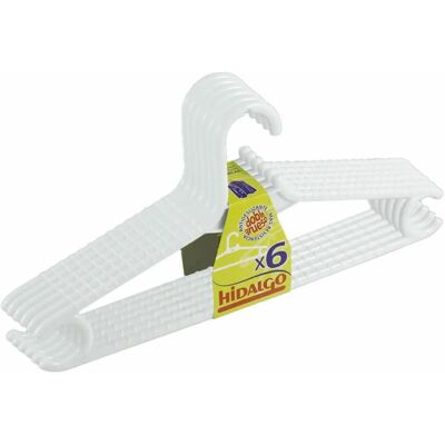 Hidalgo Weiße Kleiderbügel Set aus 6 Hidalgo Weiße Kleiderbügel Set aus 6
