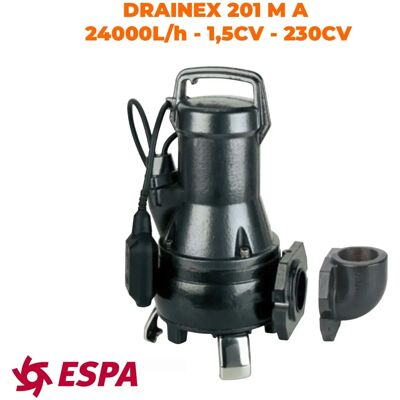 EUROPALAMP Drainex 201MA Bomba de agua - Residual, 24000 l/h EUROPALAMP Drainex 201MA Bomba de agua - Residual, 24000 l/h