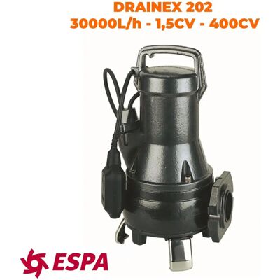EUROPALAMP Bomba de agua - Sumergible Vortex 30,000 L/h - 16,3m Máx EUROPALAMP Bomba de agua - Sumergible Vortex 30,000 L/h - 16,3m Máx