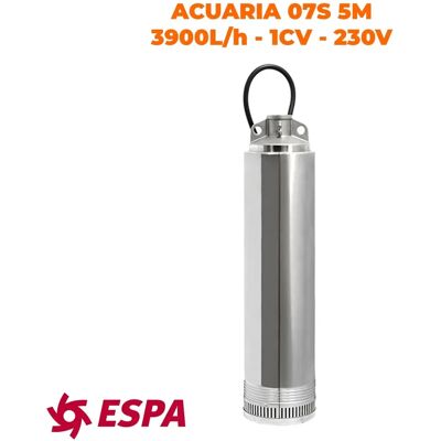 EUROPALAMP Bomba de agua acuaria 07S 5M - 3900 l/h EUROPALAMP Bomba de agua acuaria 07S 5M - 3900 l/h