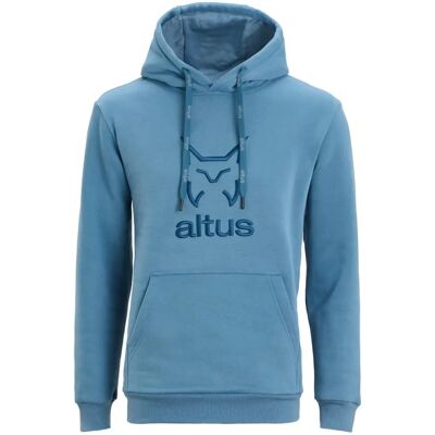 Sweat-shirt Bleu Altus Karnac - Montagne - Publicité Sweat-shirt Bleu Altus Karnac - Montagne - Publicité