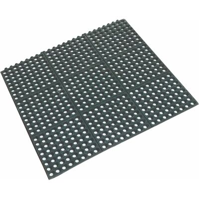 Pujadas - Tapis en Caoutchouc avec Liaison 900x900 - 900x900 mm - mat - Publicité Pujadas - Tapis en Caoutchouc avec Liaison 900x900 - 900x900 mm - mat - Publicité