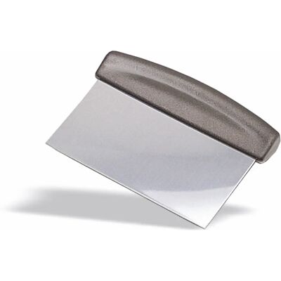 Spatule à pâte en inox Pujadas 15x7,5cm - Ustensile de cuisine - Publicité Spatule à pâte en inox Pujadas 15x7,5cm - Ustensile de cuisine - Publicité