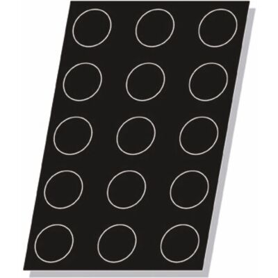 Pujadas - Moule Tartes Tatin Flexipan - 305 ml - 12 tartes - Ø105 mm diamètre - Moule à tarte - Publicité Pujadas - Moule Tartes Tatin Flexipan - 305 ml - 12 tartes - Ø105 mm diamètre - Moule à tarte - Publicité