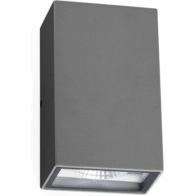 Faro Crata LED Outdoor Wall Light - IP54 - Dark Grey Faro Crata LED Outdoor Wall Light - IP54 - Dark Grey