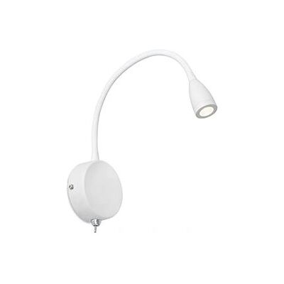 Faro Loke LED Nástěnné Světlo - Bílá - Čtecí Lampa - Vnitřní Osvětlení Faro Loke LED Nástěnné Světlo - Bílá - Čtecí Lampa - Vnitřní Osvětlení