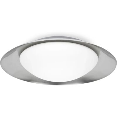 Faro Side Nickel Ceiling Lamp - Ceiling Lighting Faro Side Nickel Ceiling Lamp - Ceiling Lighting