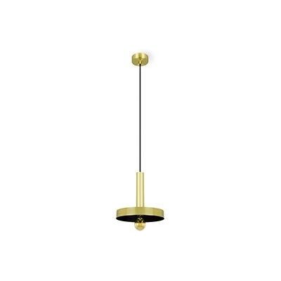 Faro Faro Whizz - 1 Light Dome Ceiling Pendant Black, Gold - Suspension lighting Faro Faro Whizz - 1 Light Dome Ceiling Pendant Black, Gold - Suspension lighting