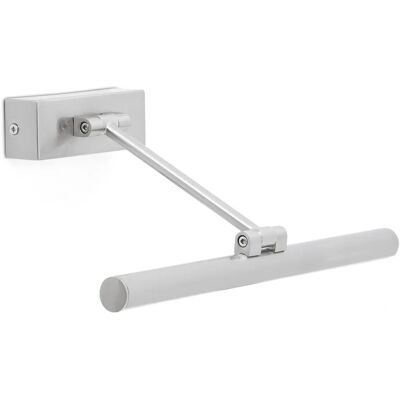 Faro MAGRITTE-1 LED - Luce da parete nichel grigio Faro MAGRITTE-1 LED - Luce da parete nichel grigio