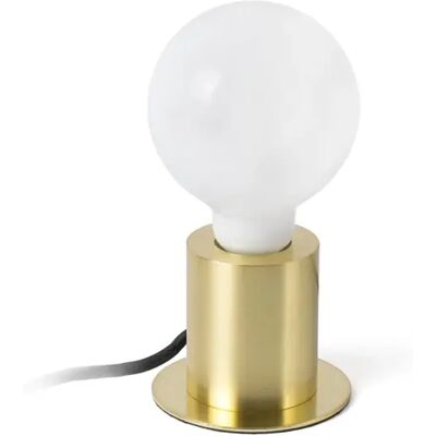 Faro Ten - Satin Gold Tischlampe - E27 LED Faro Ten - Satin Gold Tischlampe - E27 LED