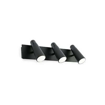 Faro Wall Lighting - LED 3 Light Black - Adjustable Spotlights Faro Wall Lighting - LED 3 Light Black - Adjustable Spotlights