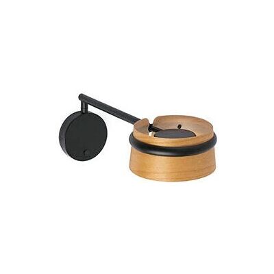 Faro Wall Lighting - Loop LED Black Wood Faro Wall Lighting - Loop LED Black Wood