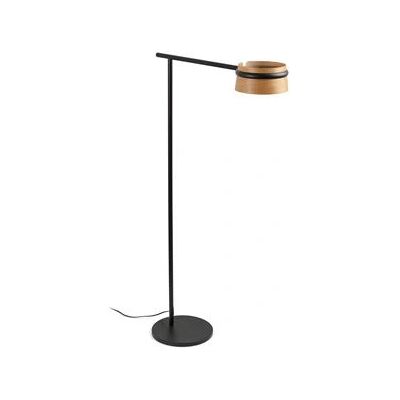 Lampadaire Faro Faro Loop LED - Bois noir - Éclairage au sol - Publicité Lampadaire Faro Faro Loop LED - Bois noir - Éclairage au sol - Publicité