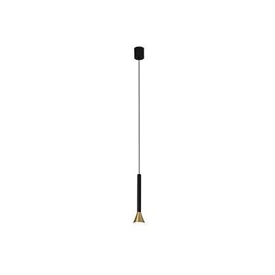 Faro Danka LED-Deckenpendel - Schwarz/Satin Gold - Beleuchtung Faro Danka LED-Deckenpendel - Schwarz/Satin Gold - Beleuchtung