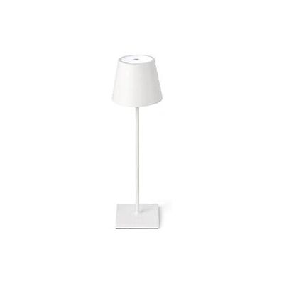 Faro Toc Lampe LED portable extérieure blanche IP54 - Éclairage - Publicité Faro Toc Lampe LED portable extérieure blanche IP54 - Éclairage - Publicité
