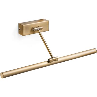 Applique da Parete LED Faro Magritte - Ottone Antico - 8W Applique da Parete LED Faro Magritte - Ottone Antico - 8W