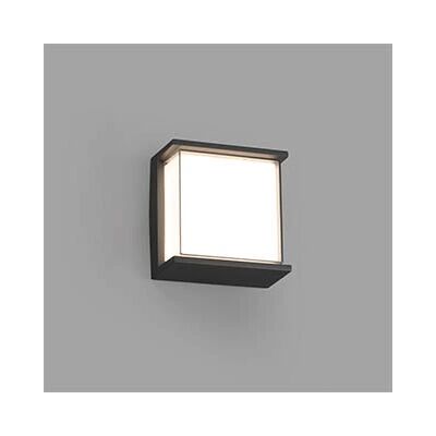 Faro Hikari Applique LED Esterno Grigio Scuro - Illuminazione Esterna Faro Hikari Applique LED Esterno Grigio Scuro - Illuminazione Esterna