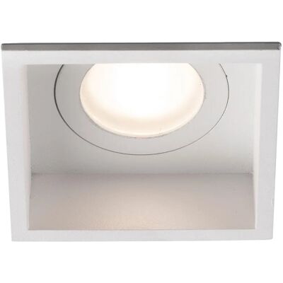 Luce da Soffitto Faro 40116 - LED GU10 - Faretto Incassato Quadrato Bianco Luce da Soffitto Faro 40116 - LED GU10 - Faretto Incassato Quadrato Bianco