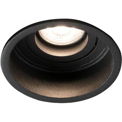 Luce da soffitto nera Faro Hyde GU10 - Incassata Luce da soffitto nera Faro Hyde GU10 - Incassata