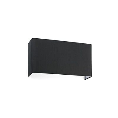 Faro Illuminazione da Parete - Quadrato Nero E27 - 375x200x105 - Design Moderno Faro Illuminazione da Parete - Quadrato Nero E27 - 375x200x105 - Design Moderno