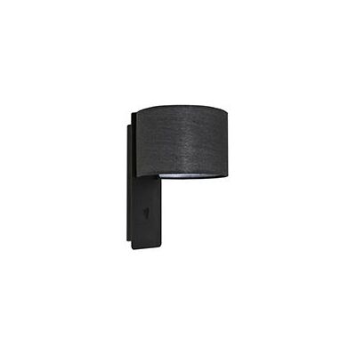 Faro Faro Fold - Applique da Parete Nera Paralume E27 Faro Faro Fold - Applique da Parete Nera Paralume E27