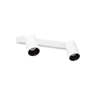 Luce da Parete Faro - Bianco Gu10 Doppio Spot IP20 Luce da Parete Faro - Bianco Gu10 Doppio Spot IP20