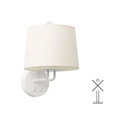Faro MONTREAL Wall Light with Shade White - Wall lighting Faro MONTREAL Wall Light with Shade White - Wall lighting