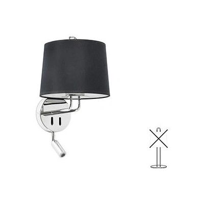 Faro Wall Light - Montreal Reading Light Chrome - E27 2700K Faro Wall Light - Montreal Reading Light Chrome - E27 2700K