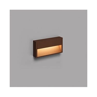 Lampada da Parete Esterna Faro Grada-2 - Ruggine IP54 6W 3000K Lampada da Parete Esterna Faro Grada-2 - Ruggine IP54 6W 3000K